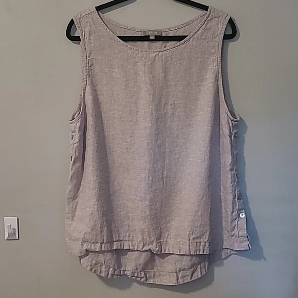 Habitat Women's Sleeveless Top in Light Purple - Picture 2 of 12